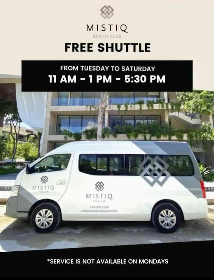 Apartment Mistiq Largest Ph Studio With Gym, Beach Club Shuttle & Fast Wifi Tulum